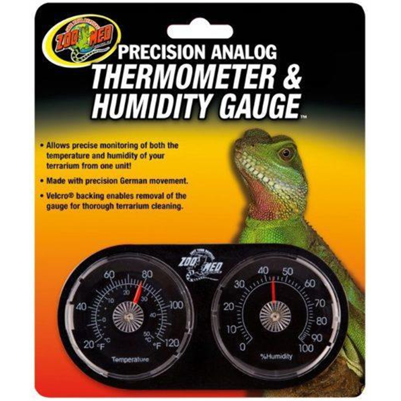 Thermomètre analogique bambou