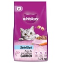 Whiskas Dry 1,75kg Sterile 1+ Zalm