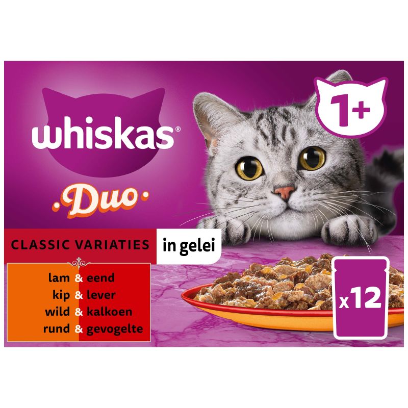 Whiskas Duo Les Classiques 12x85g