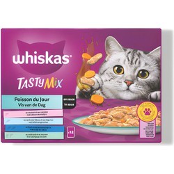 Whiskas Pouch 12x85g Catch of the day 1+