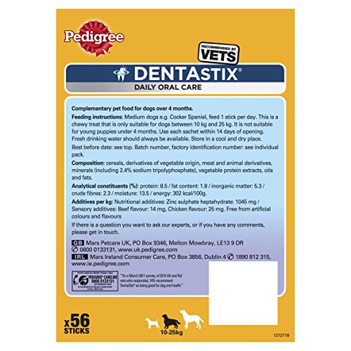 Pedigree Dentastix Quotidien Medium 56P