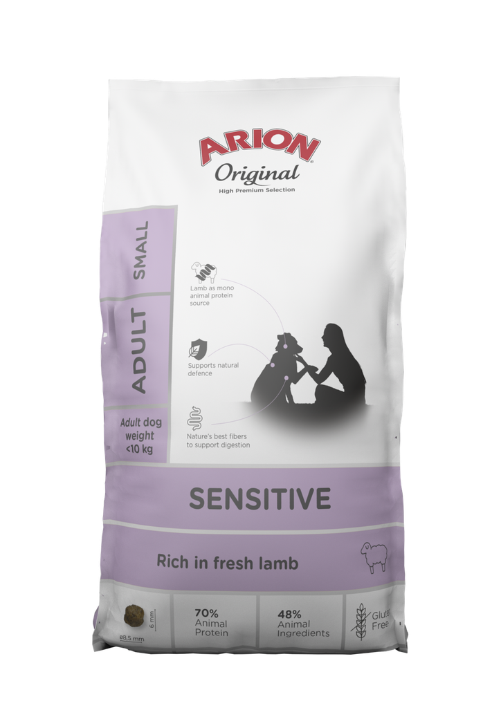 Arion small sensitive promo 7.5kg+1 gratuit 