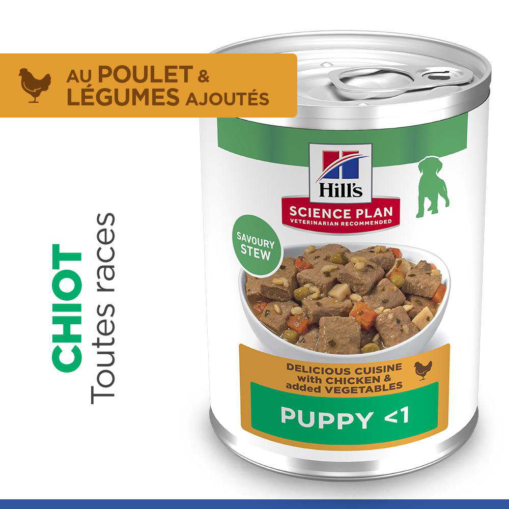 [HILL_610014] Hill's Science Plan - Puppy Stew with Chicken&Vegetables 363g