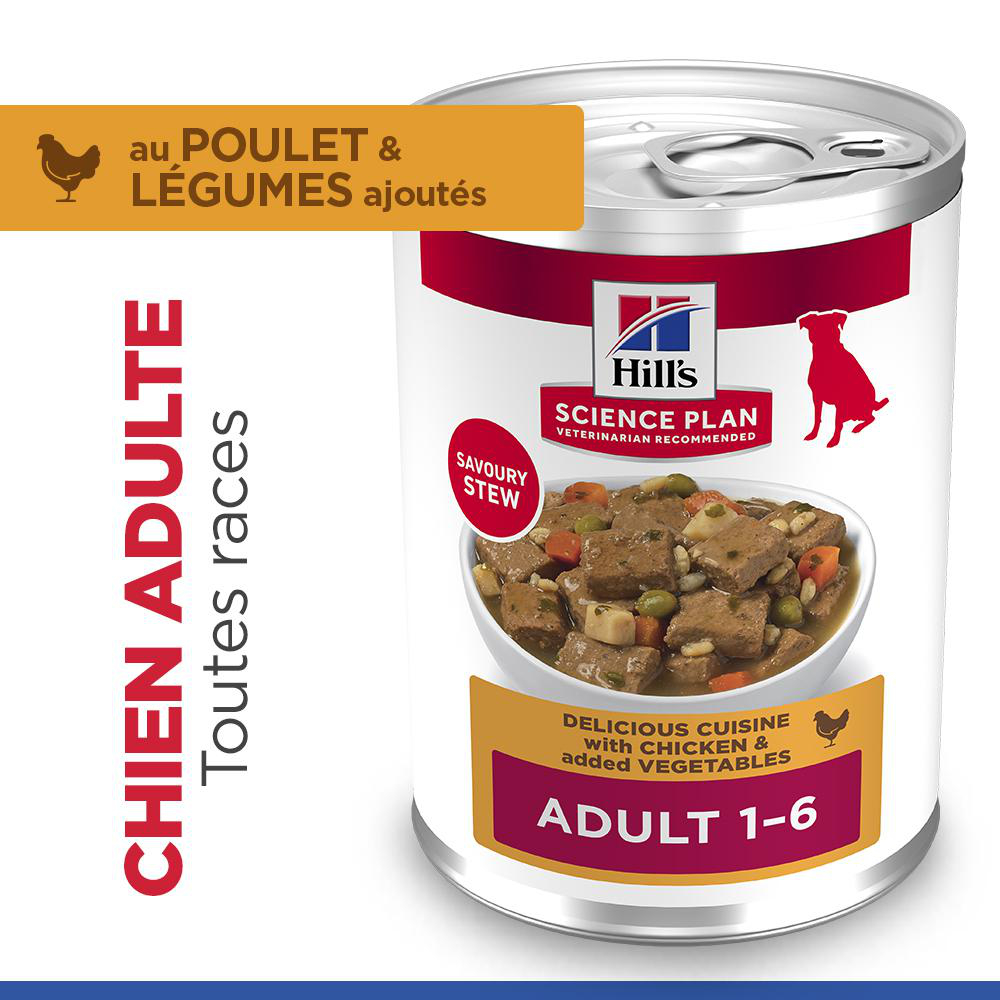 Hill's Science Plan - Adult Stew with Chicken&Vegetables 363g cs