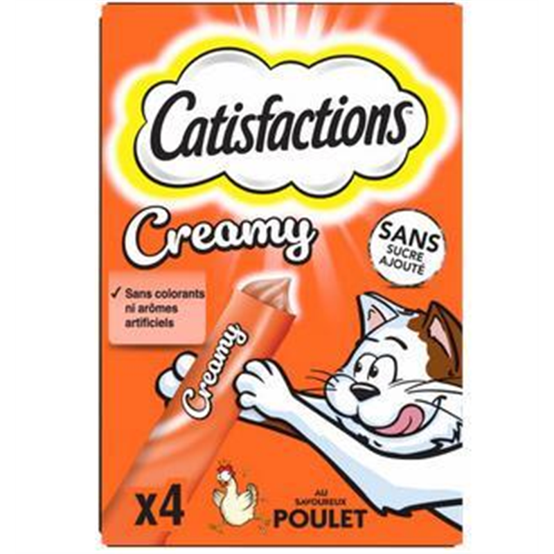 Catisfactions Creamy Snack Poulet 40g