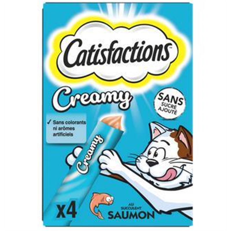 [MALA_203387] Catisfactions Creamy Snack Saumon 40g