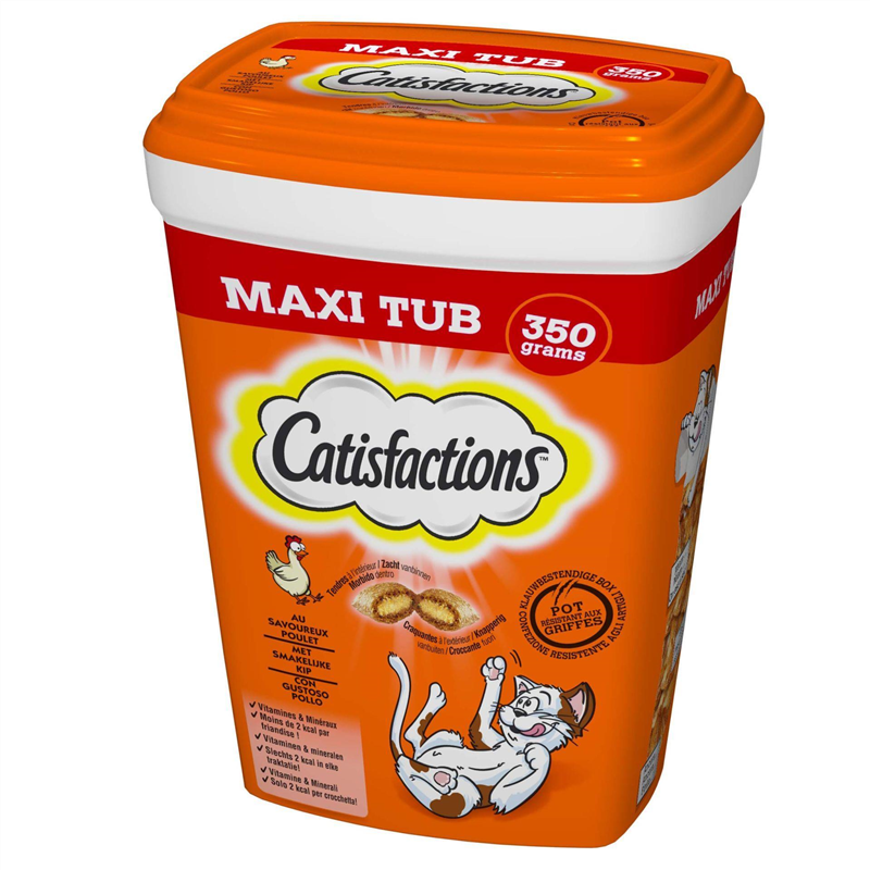 Catisfactions tub poulet 350g
