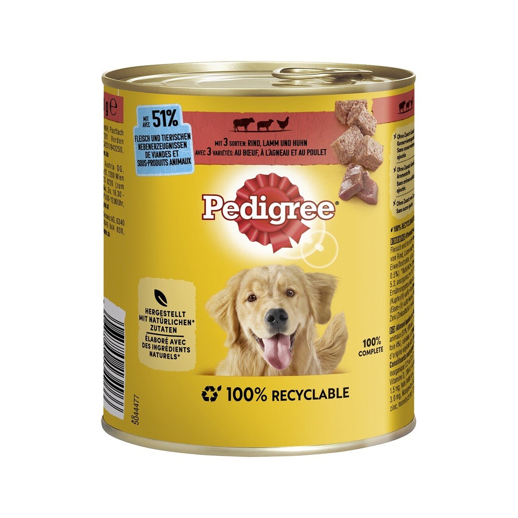 Pedigree Can 400g Poulet et Carottes