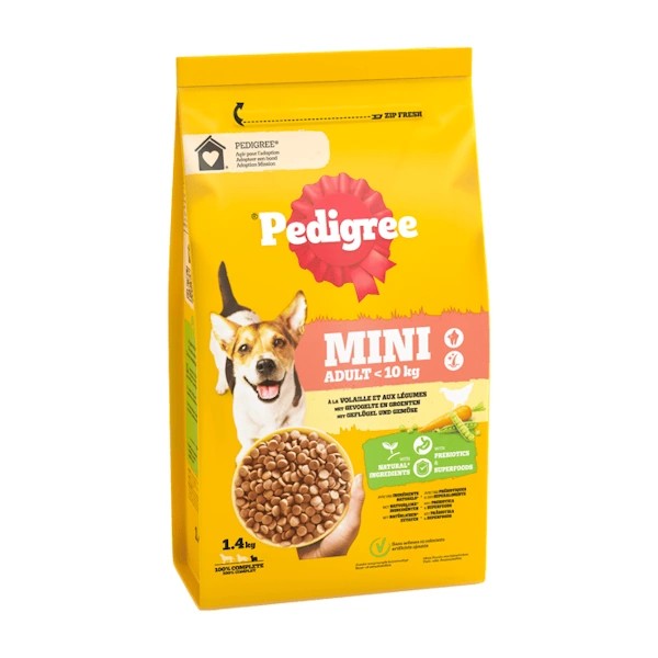 Pedigree Dry 1.4kg Adult Volaille&Légumes