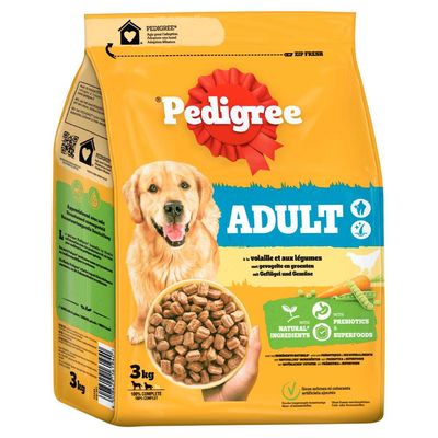 Pedigree Dry 12kg Adult Volaille&Légumes