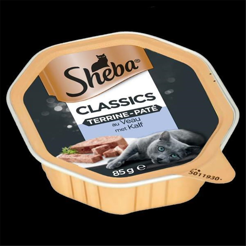 [MALA_203534] Sheba Tray Classics Veau 85g