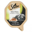 Sheba Tray Minifilets Lapin&Gib. 85G