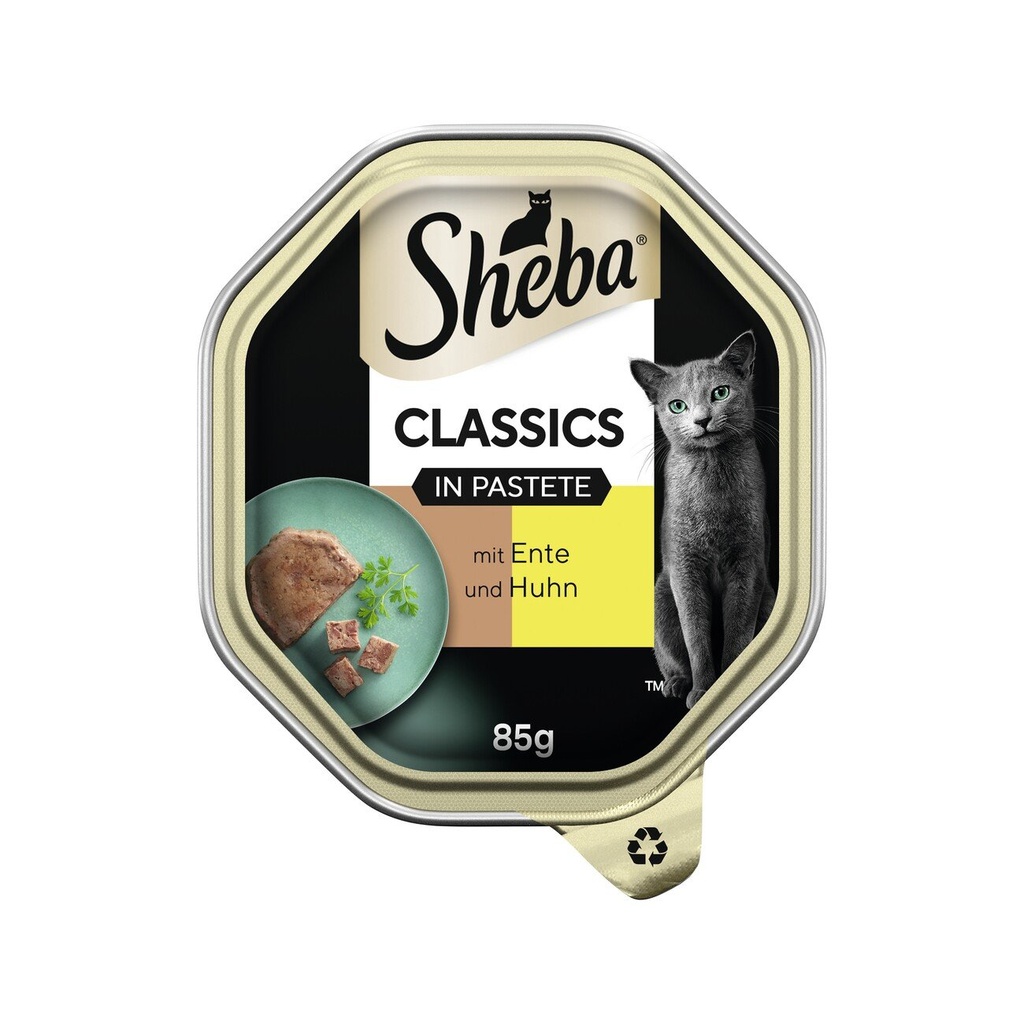 Sheba Tray Classic Poulet 85g