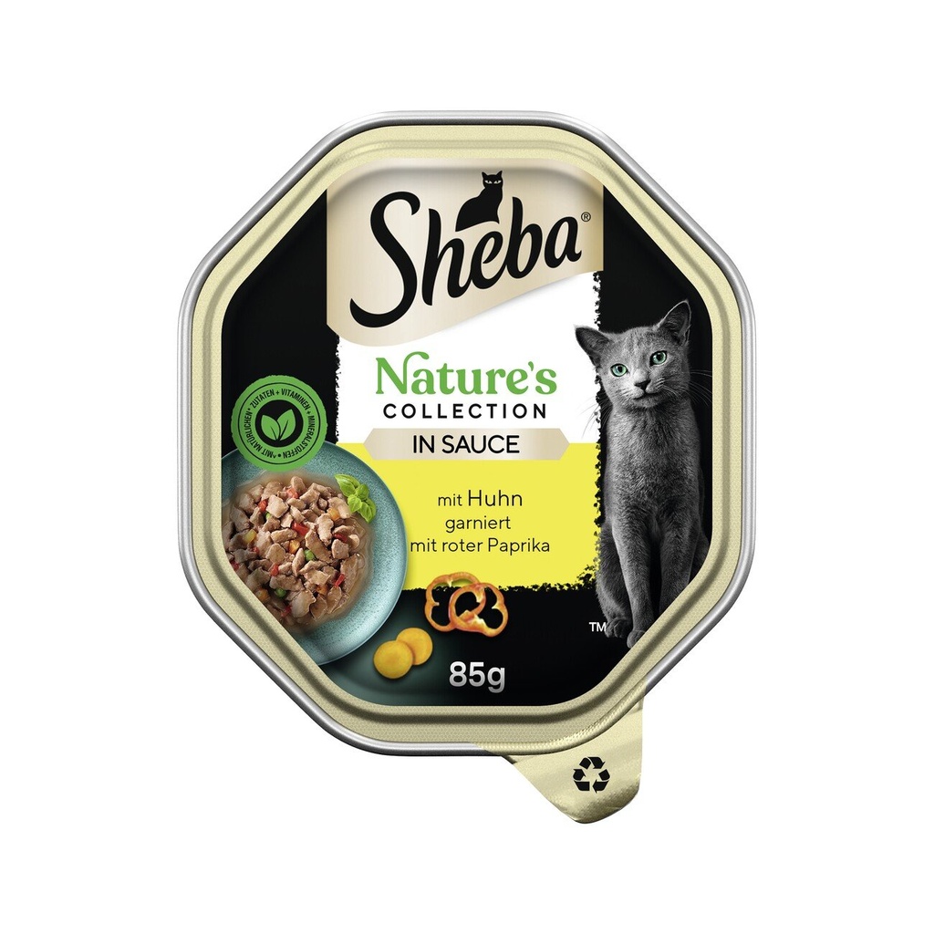 Sheba Tray Nature Collection Poulet&Légumes 85g