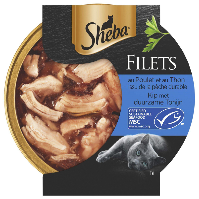 Sheba Tray - Real Filet Tuna 60g