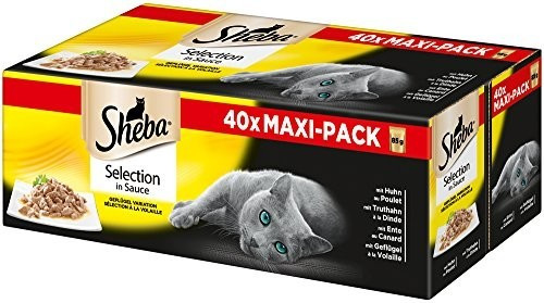 Sheba Pouch Minifilets Volaille en Sauce 40x85g