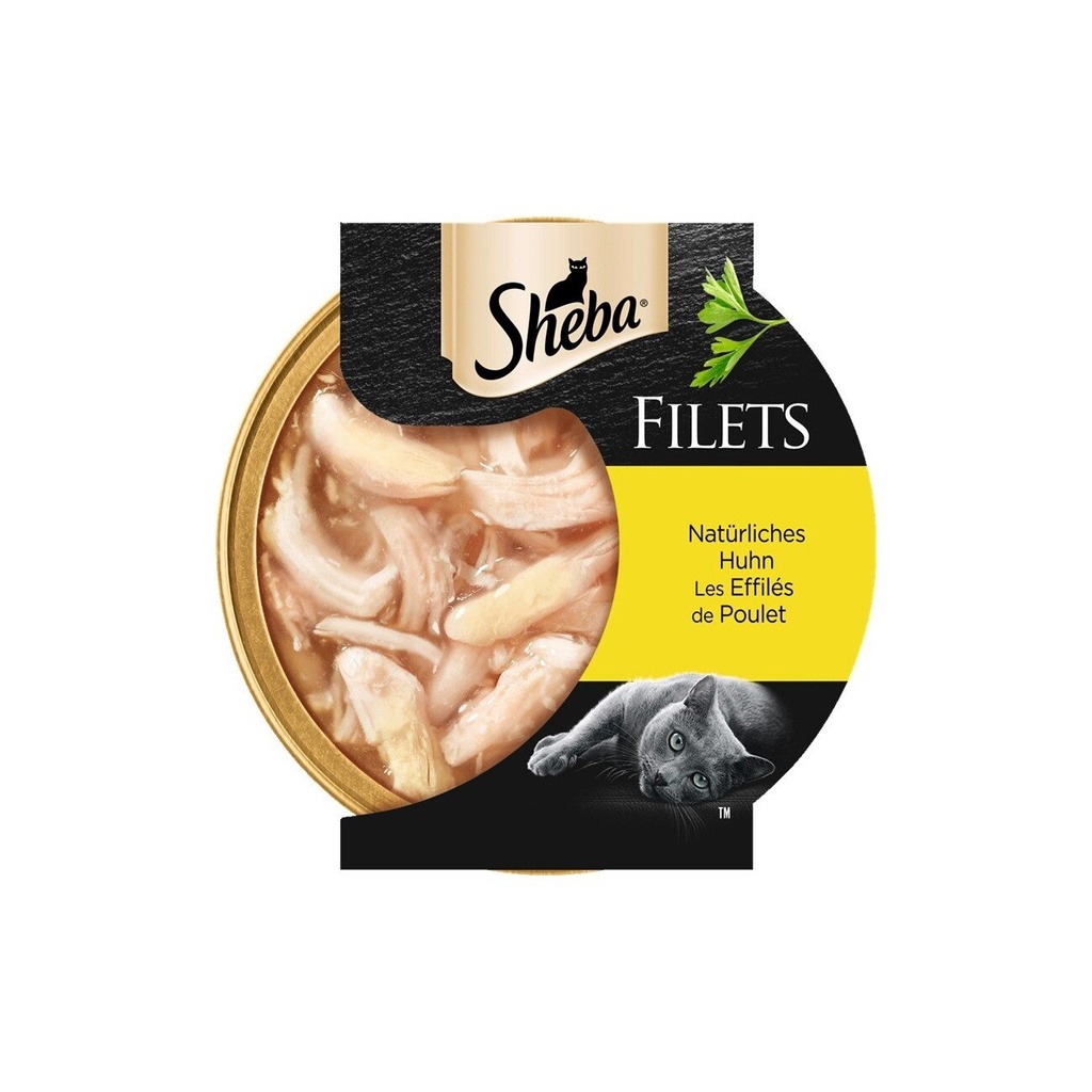 Sheba Tray Filets 4x60g