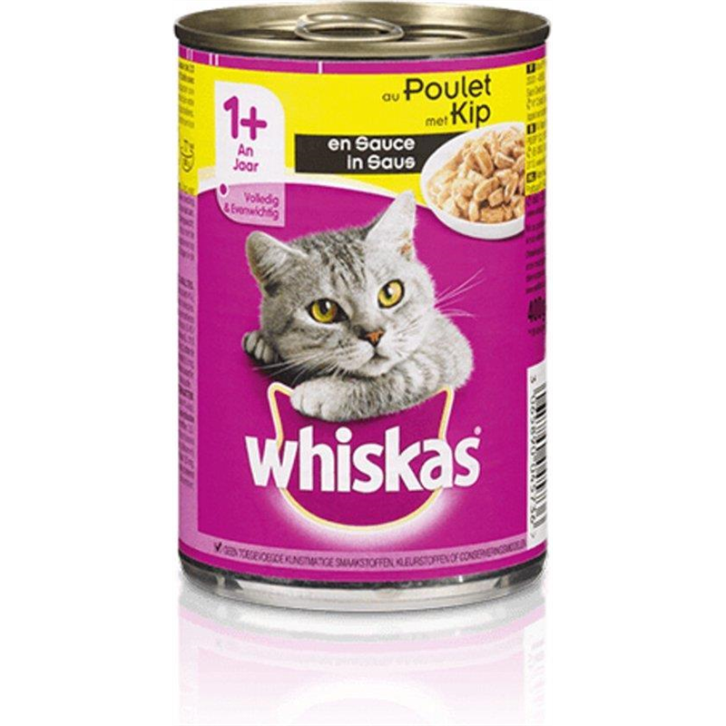 [MALA_203627] Whiskas Can 400g Poulet Sauce