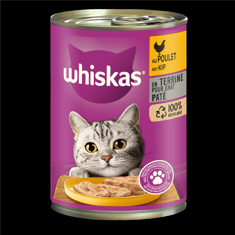 Whiskas Can 400g Poulet Terrine