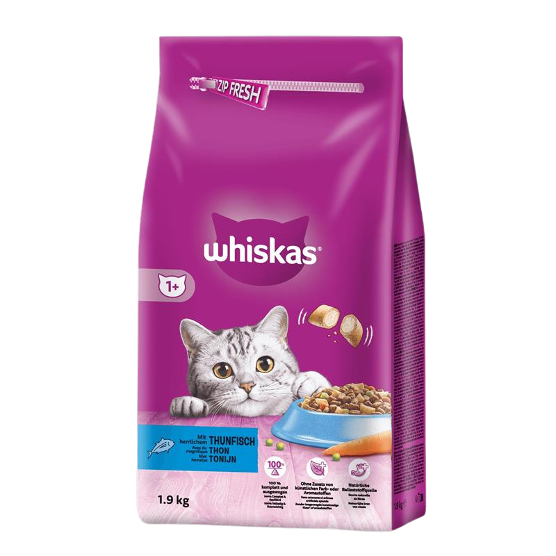 [MALA_203600] Whiskas Dry Core 1+ Thon 1,9kg