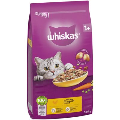 Whiskas Dry Adult Kip 3.8kg