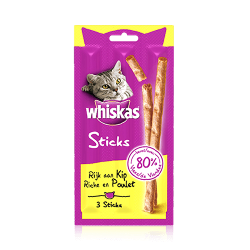 [MALA_203637] Whiskas Sticks Poulet 18g