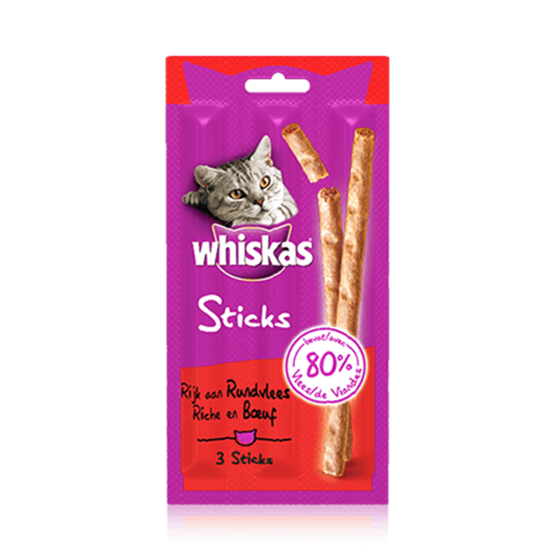 Whiskas Sticks Boeuf 18g