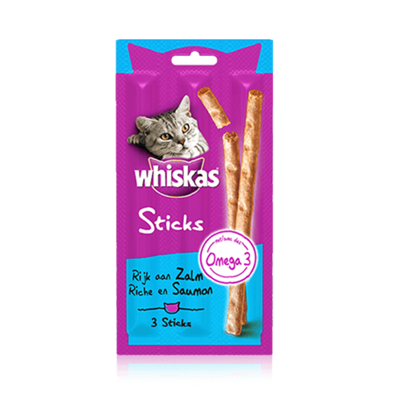 Whiskas Sticks Saumon 18g