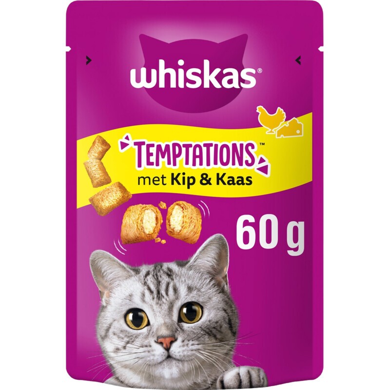 [MALA_203640] Whiskas Temptations Kip 60g