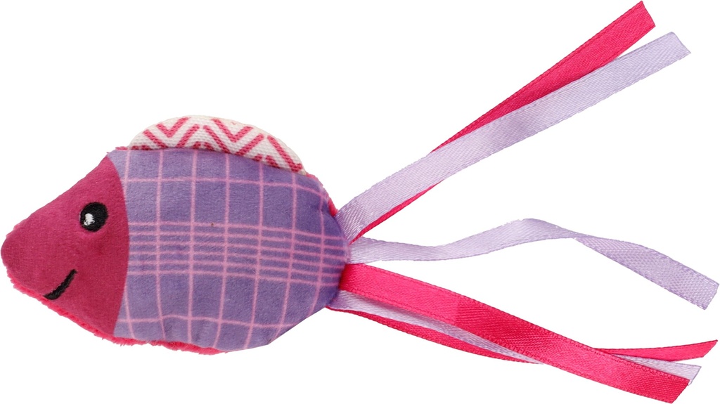 [FLAM_561989] JOUET PRALI POISSON VIOLET 16x5,5x2,7CM