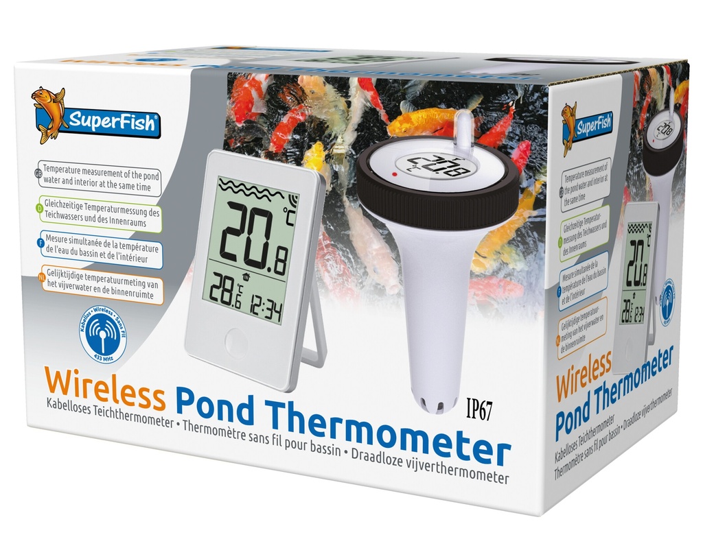 SF THERMOMÈTRE DE BASSIN SANS FIL