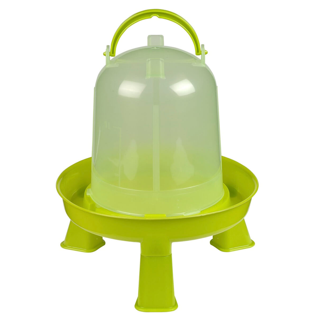 [KERB_70121] Abreuvoir en plastique avec pieds vert clair, 1,5L