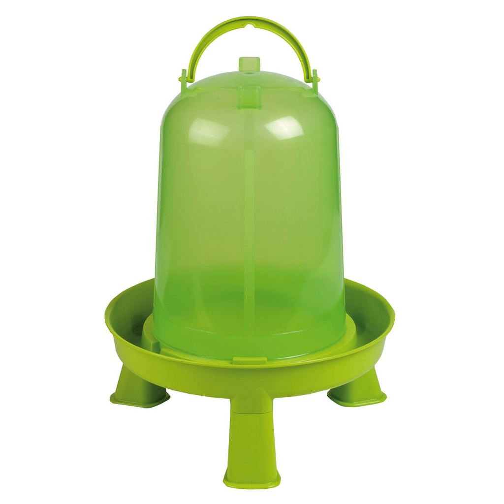 [KERB_70123] Abreuvoir en plastique avec pieds vert clair, 5L