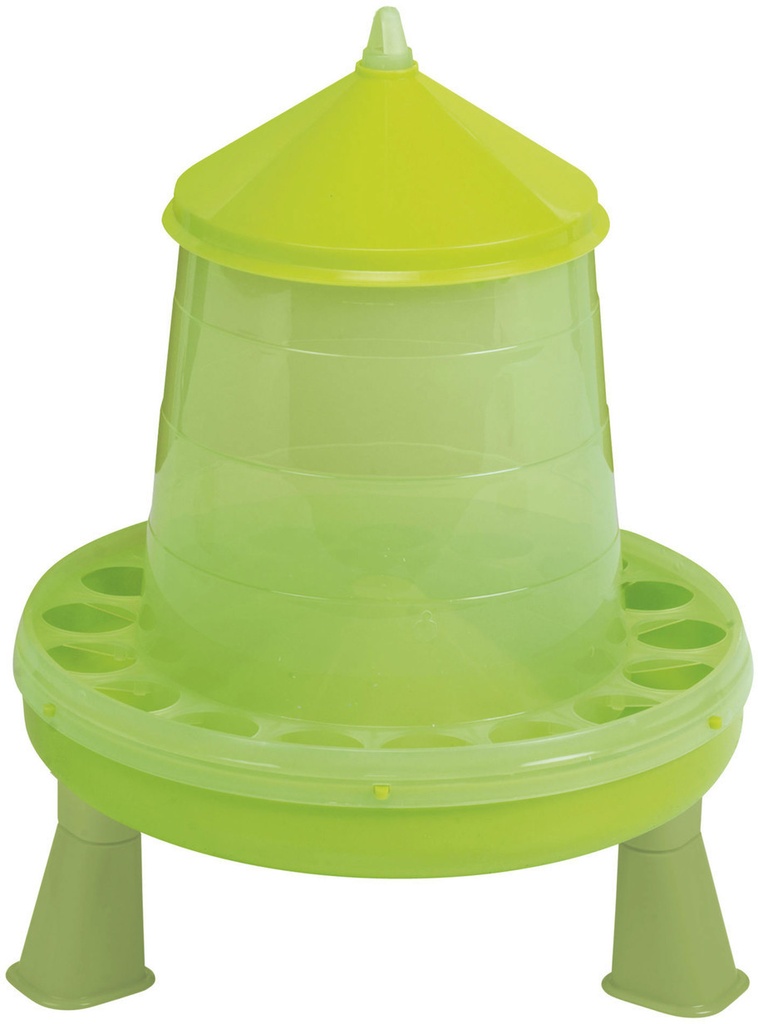 [KERB_70126] Nourrisseur automatique PP, pieds vert clair, 2,4L