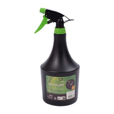 [LARO_297/488348] Flacon pulvérisateur 13x13x28.5cm noir/vert