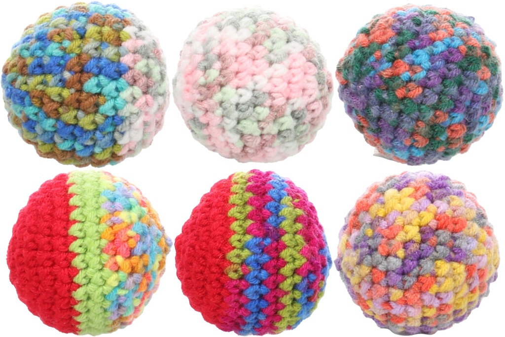 JOUET WOLU BALLE PLUSIEURS COULEURS DIAMÈTRE 4CM ASSORTIMENT DISPLAY