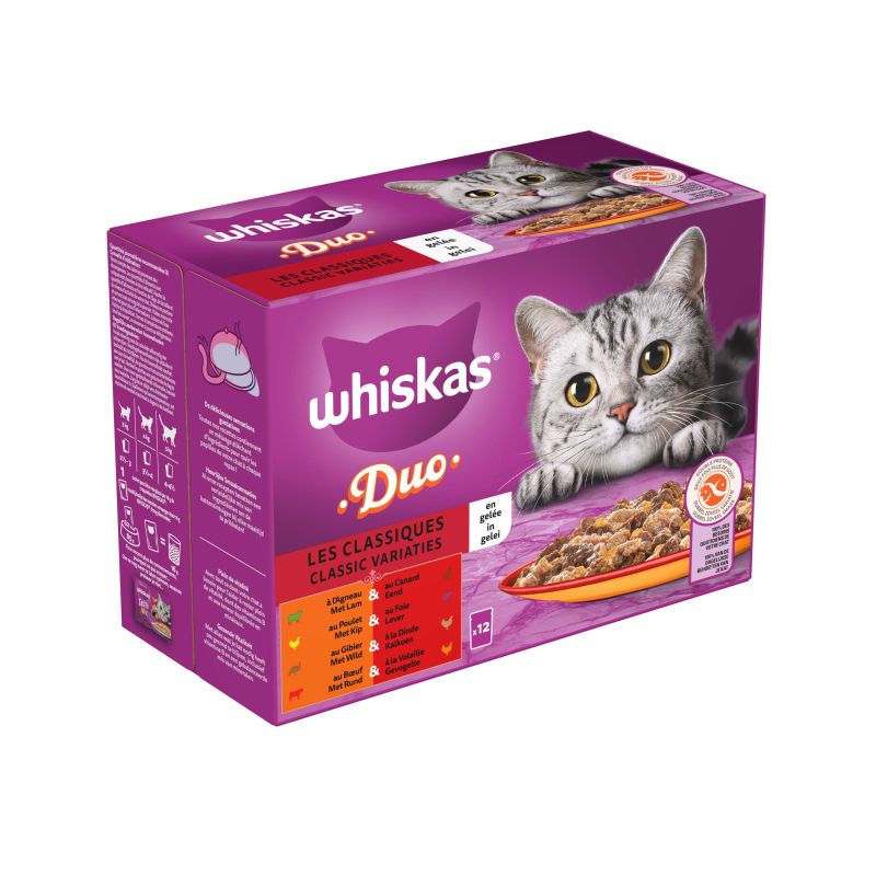 Whiskas Duo Les Classiques 12x85g