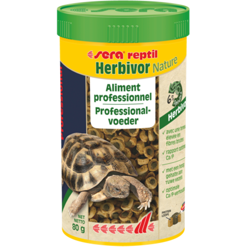 sera Tortoise Adult Herbivor Duo Pellets 1.000ml (330g)