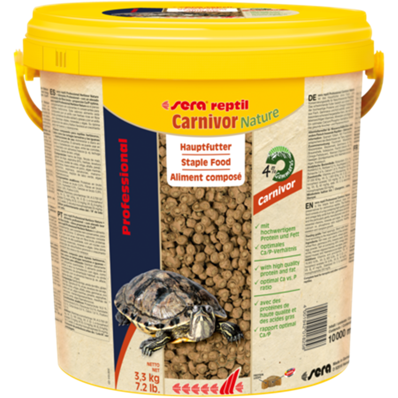 sera Turtle Adult Carnivore Duo Pellets 250ml (72g)