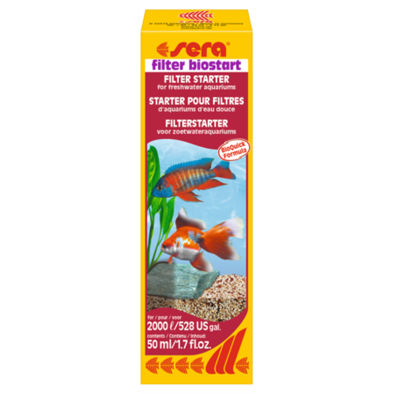 sera filter biostart 50 ml