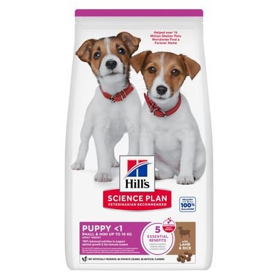 Hill's Science Plan - Puppy Small&Mini with Lamb&Rice 1,5kg