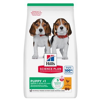 Hill's Science Plan - Puppy Medium with Chicken 2,5kg