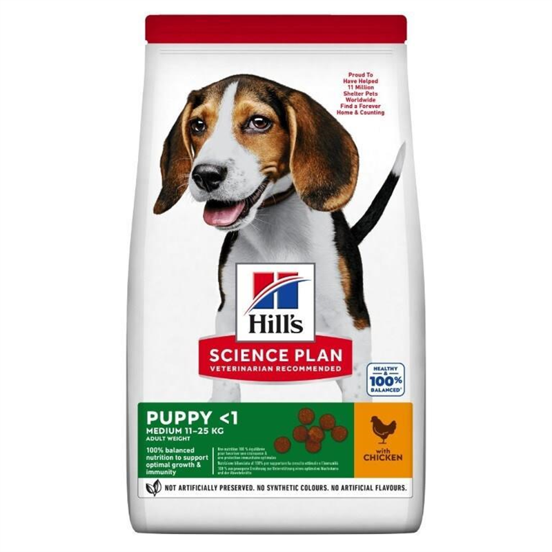 Hill's Science Plan - Puppy Medium with Chicken 12kg