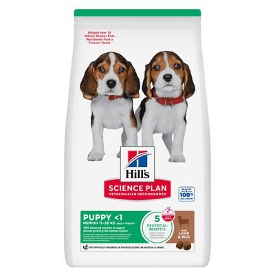 Hill's Science Plan - Puppy Medium with Lamb&Rice 2,5kg