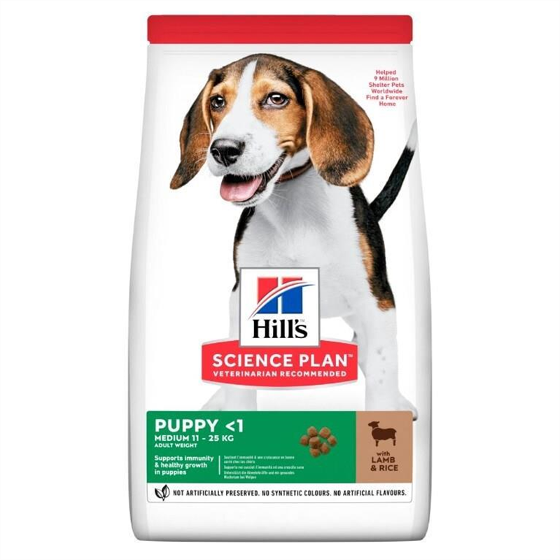 Hill's Science Plan - Puppy Medium with Lamb&Rice 12kg