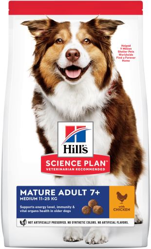 Hill's Science Plan - Mature Adult 7+ Medium with Chicken 2,5kg