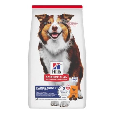 Hill's Science Plan - Mature Adult 7+ Medium with Chicken 18kg