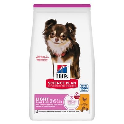 Hill's Science Plan - Adult Light Small&Mini with Chicken 1,5kg