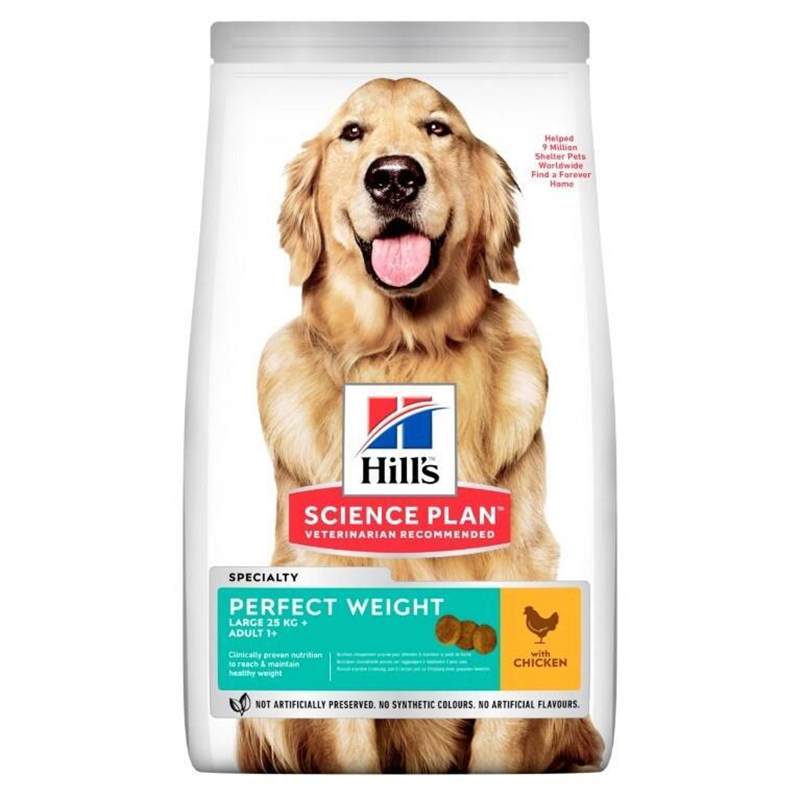 [HILL_604316] Hill's Science Plan - Adult Perfect Weight Large with Chicken 12kg