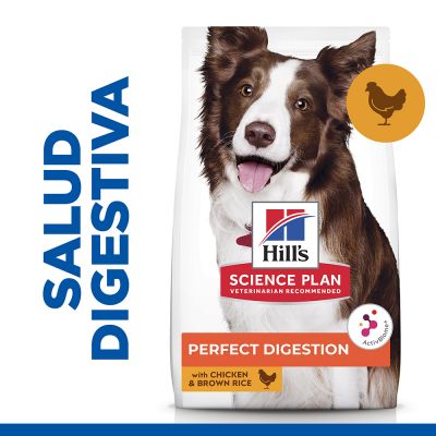 Hill's Science Plan - Adult Perfect Digestion Medium with Chicken&Brown Rice 2,5kg